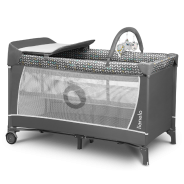 Lionelo Flower Grey Scandi — Cot 2in1