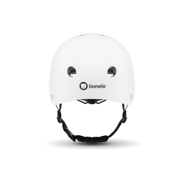 Lionelo Helmet White — Bike helmet