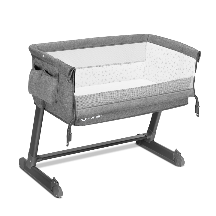 Lionelo Theo Grey Stone Natural — Cot 2in1