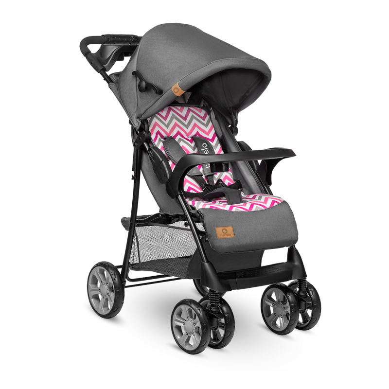 Lionelo Emma Plus Pink Scandi — Stroller