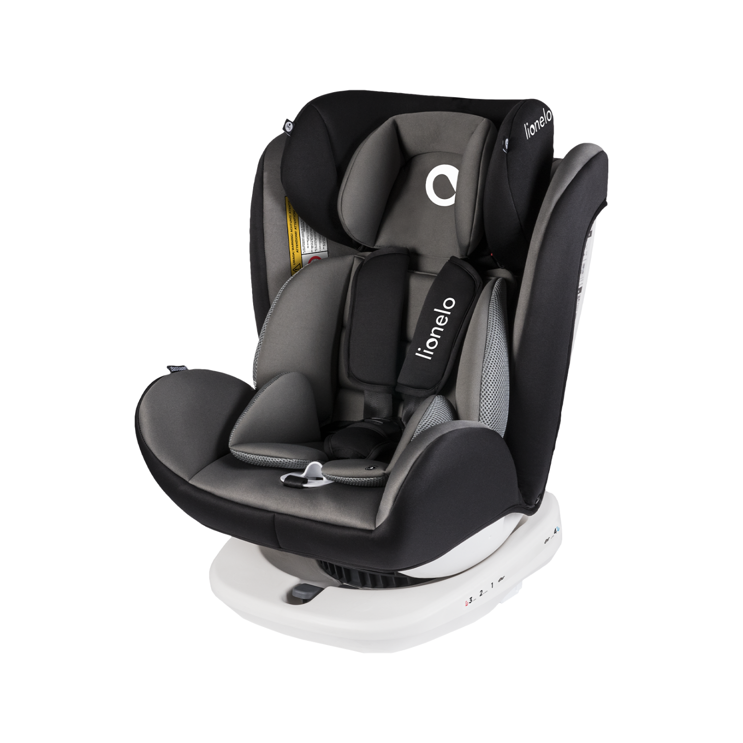 Lionelo Bastiaan Grey — Child safety seat 0-36 kg