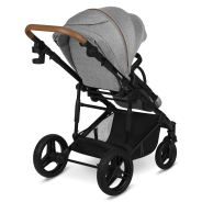 Lionelo Mari Tour 2in1 Grey Stone — Multi-function pram