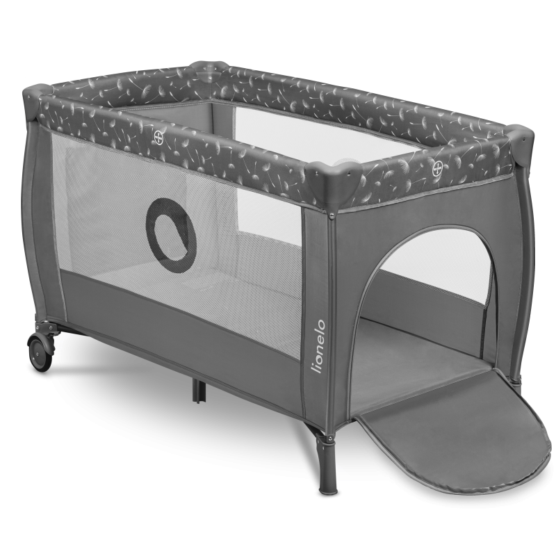 Lionelo Stefi Plus Grey White — Cot 2in1