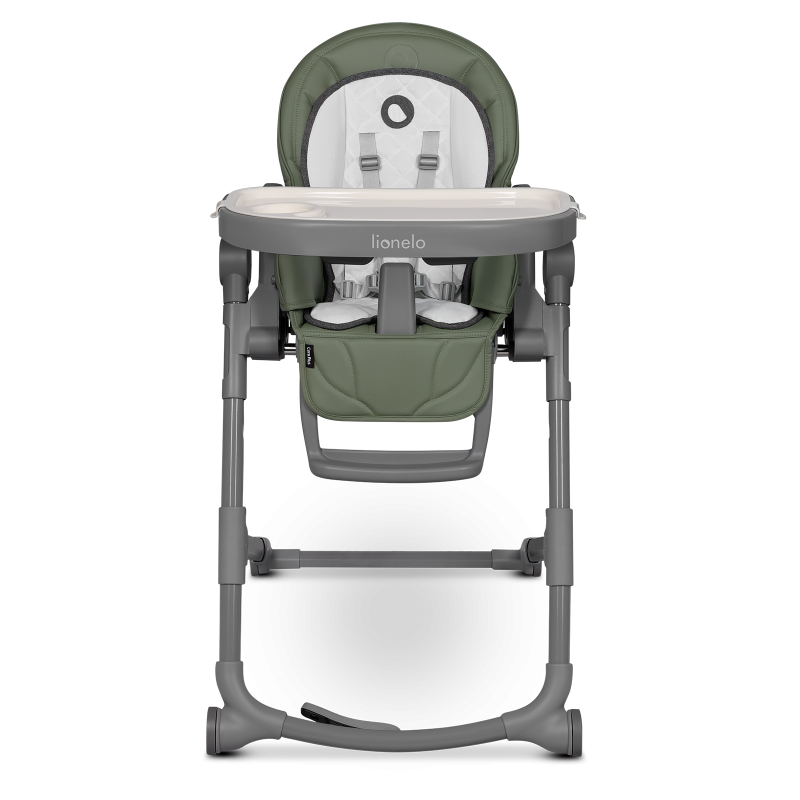 Lionelo Cora Plus Green Olive — High chair 2-in-1