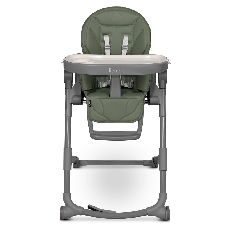 Lionelo Cora Plus Green Olive — High chair 2-in-1