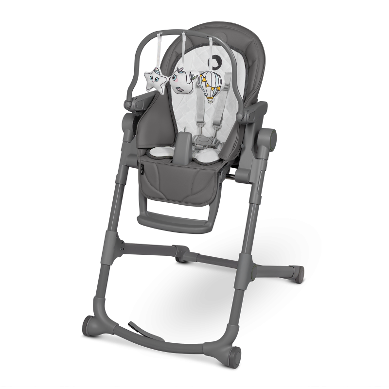 Lionelo Cora Plus Grey Stone — High chair  2-in-1