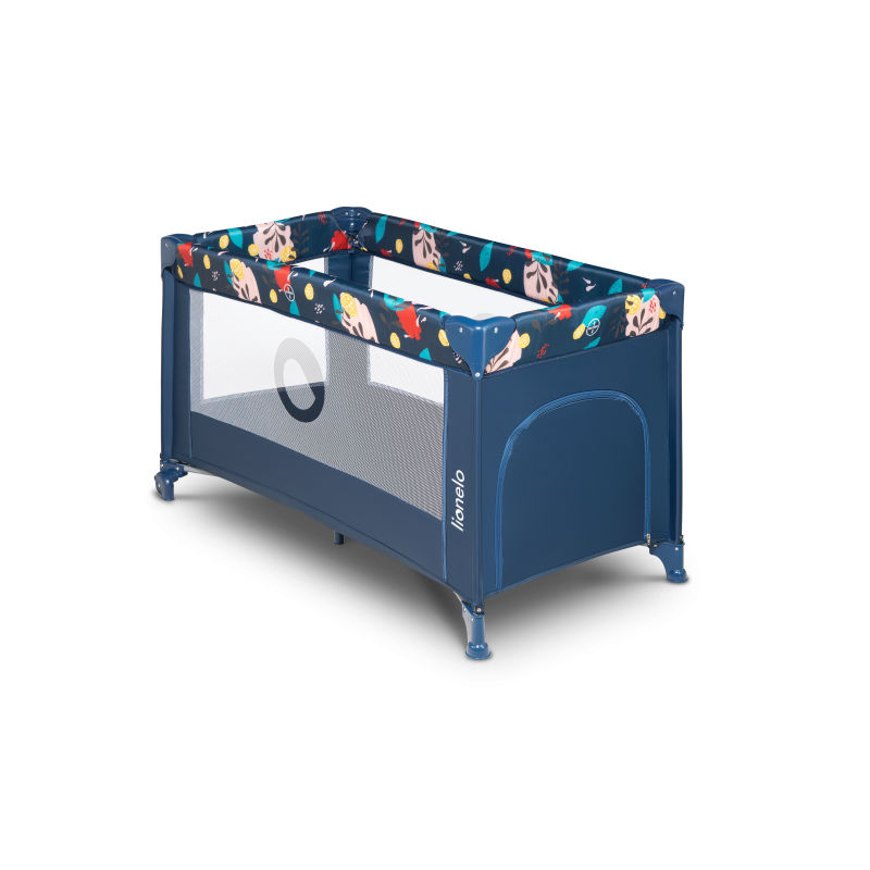 Lionelo Stefi Blue Navy — Cot 2in1