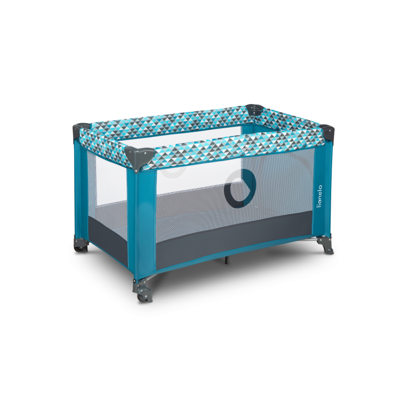 Lionelo Stefi Green Turquoise — Cot 2in1