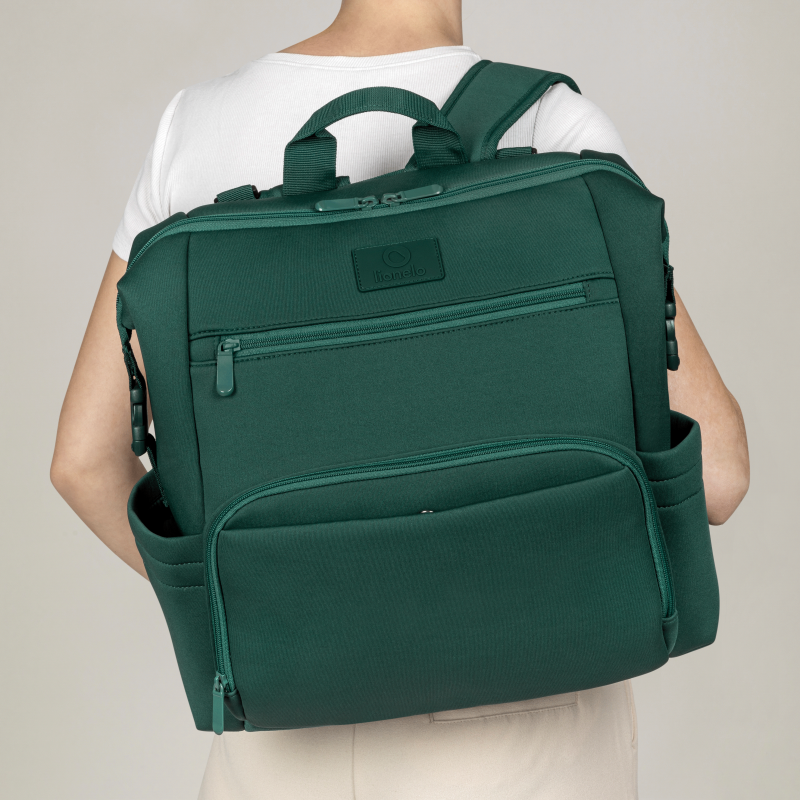 Lionelo Cube Green Forest — Backpack