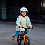 Lionelo Helmet White — Bike helmet