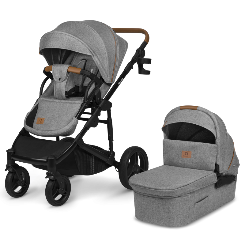 Lionelo Mari Tour 2in1 Grey Stone — Multi-function pram