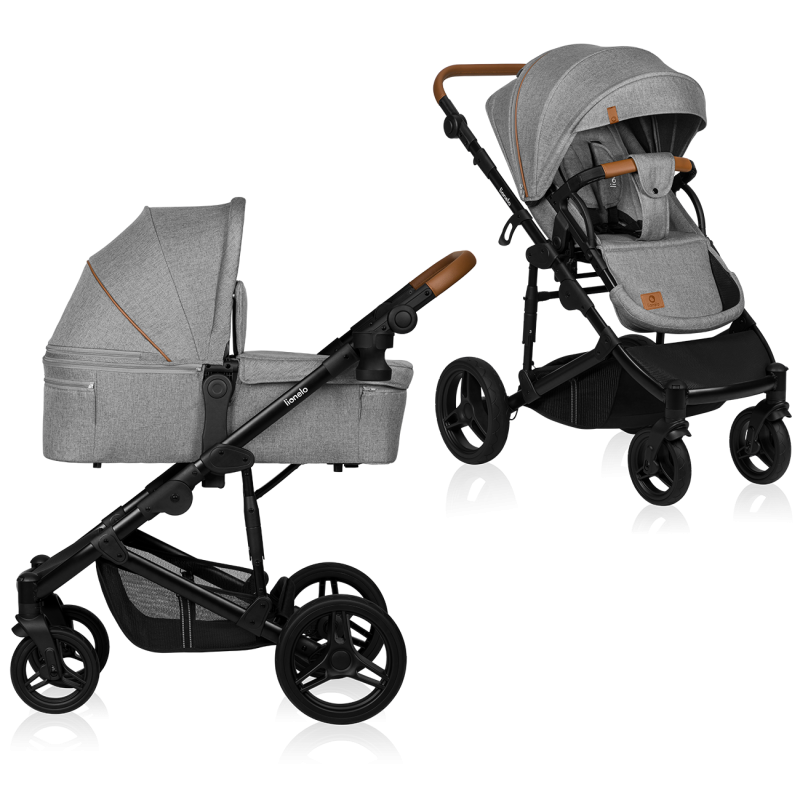 Lionelo Mari Tour 2in1 Grey Stone — Multi-function pram