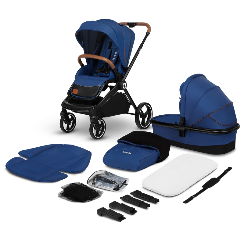 Lionelo Mika 2in1 Blue Navy — Multi-function pram