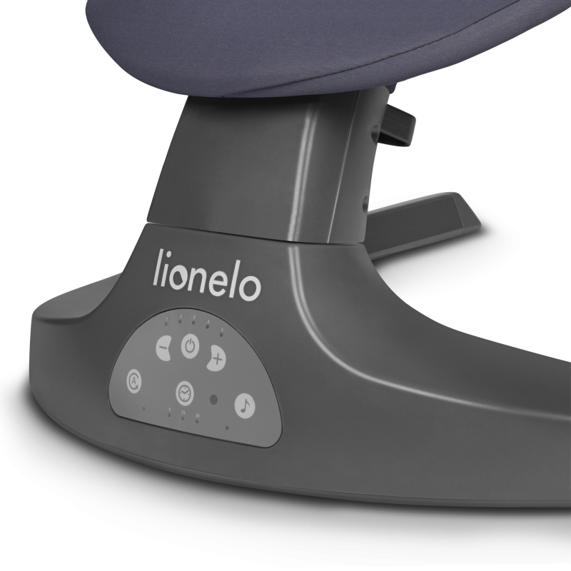 Lionelo Ralf Grey White — Bouncer-rocker