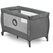 Lionelo Stefi Plus Grey Multicolor — Cot 2in1