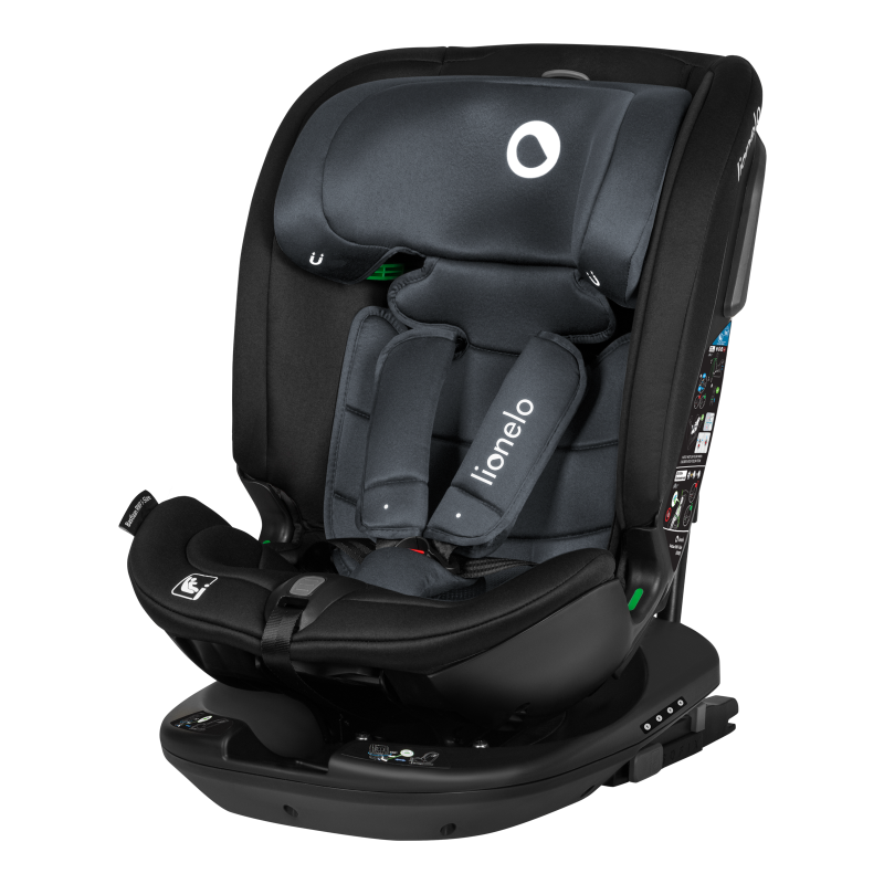 Lionelo Bastiaan RWF i-Size Grey Stone  — Child safety seat