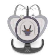 Lionelo Ralf Grey Graphite — Bouncer-rocker