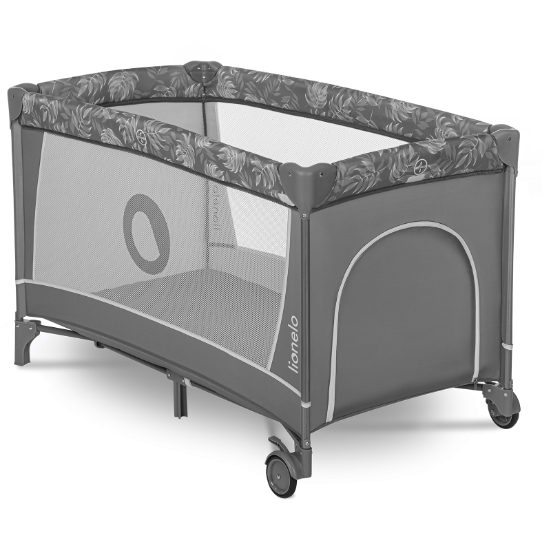 Lionelo Flower Grey Stone — Cot 2in1