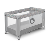 Lionelo Stefi Grey Concrete Multicolor — Cot 2in1