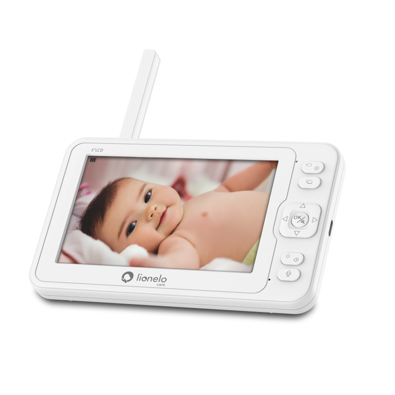 Lionelo Babyline 6.2 White — niania elektroniczna z kamerą