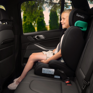 Lionelo Hugo i-Size Black Carbon — child safety seat