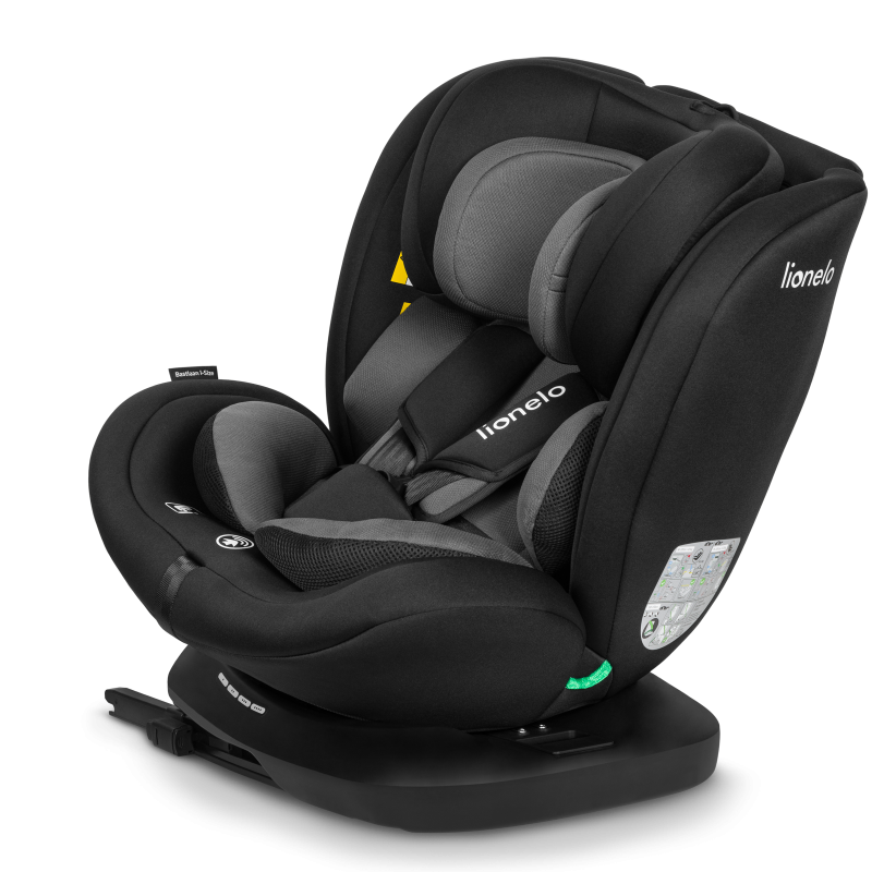 Lionelo Bastiaan i-Size Black Grey — Child safety seat