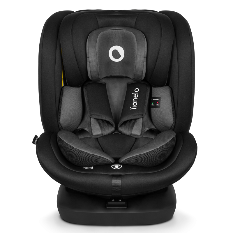 Lionelo Bastiaan i-Size Black Grey — Child safety seat