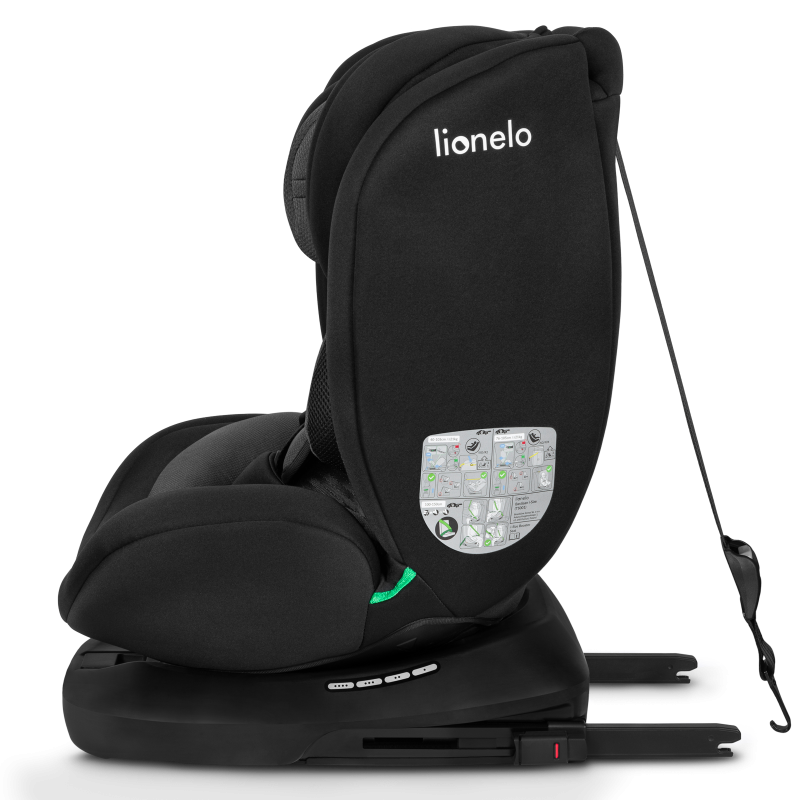 Lionelo Bastiaan i-Size Black Grey — Child safety seat