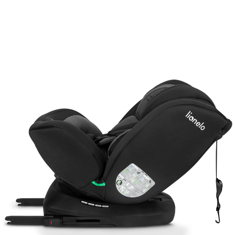 Lionelo Bastiaan i-Size Black Grey — Child safety seat