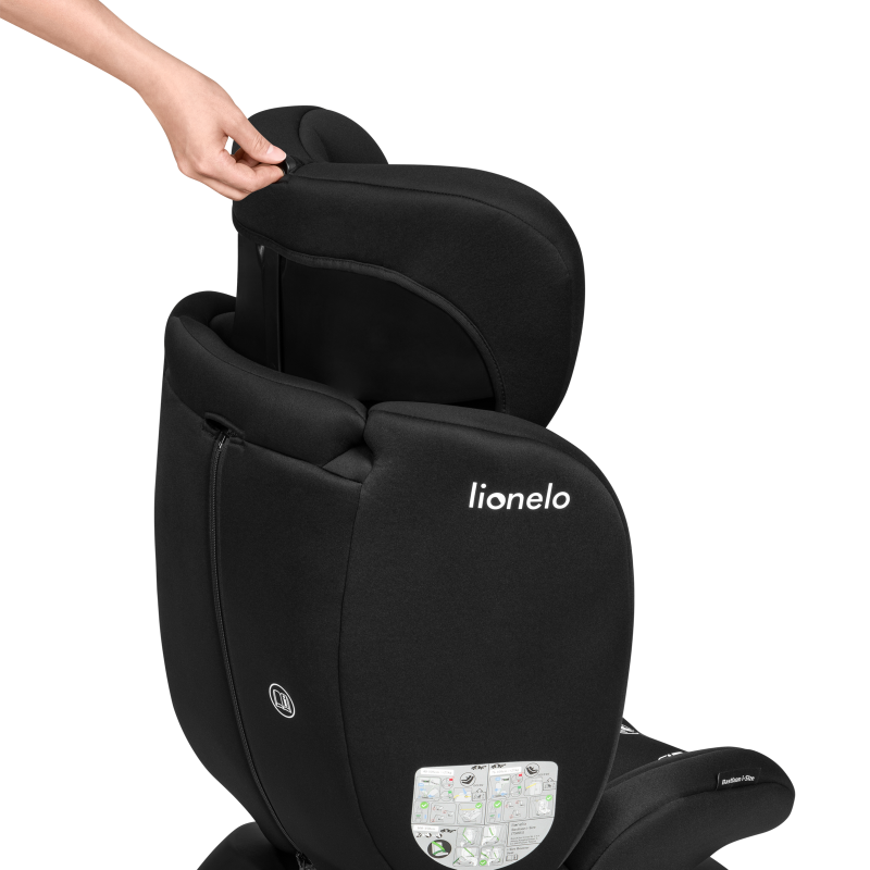 Lionelo Bastiaan i-Size Black Grey — Child safety seat