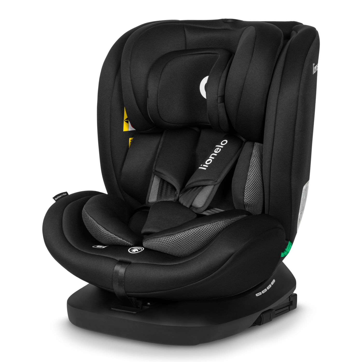 Lionelo Sikker black carbon — car seat protective mat