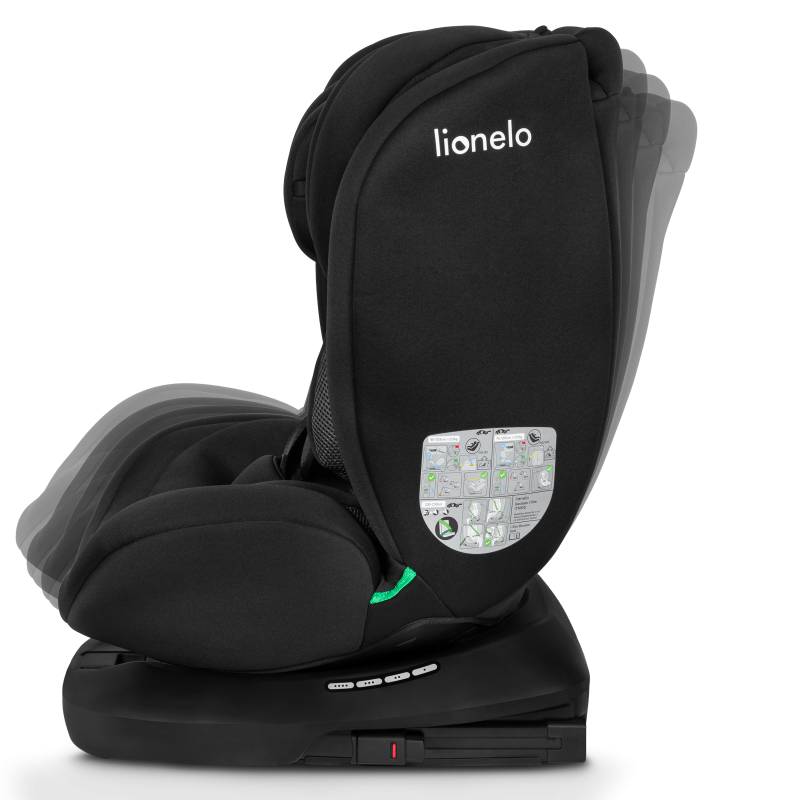 Lionelo Bastiaan i-Size Black Carbon — Child safety seat