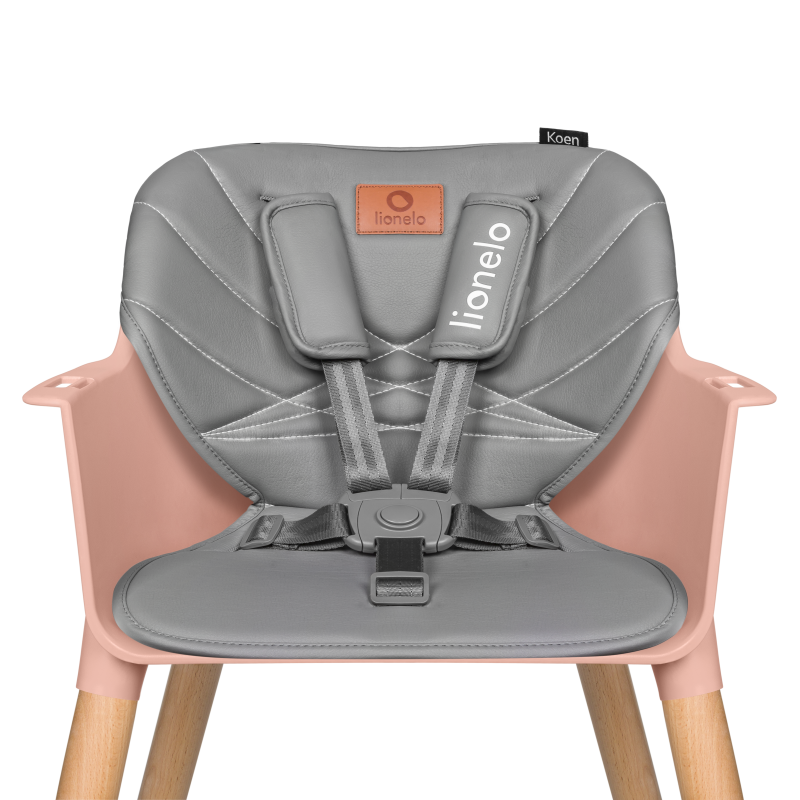 lionelo Koen Pink Rose — High chair