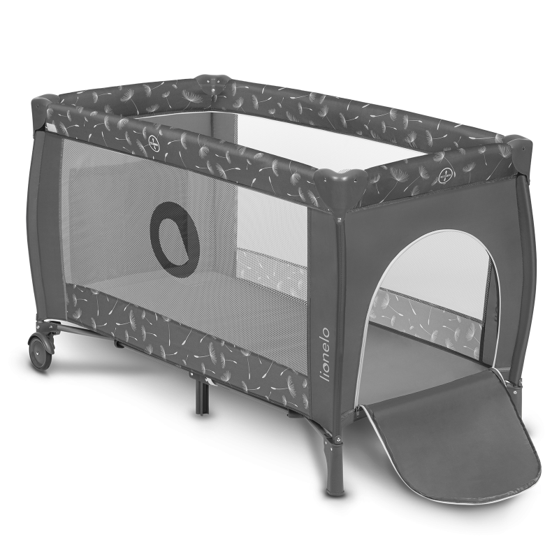 Lionelo Sven Plus Grey Concrete — Cot 2in1