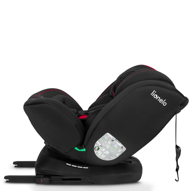 Lionelo Bastiaan i-Size Black Red — Child safety seat