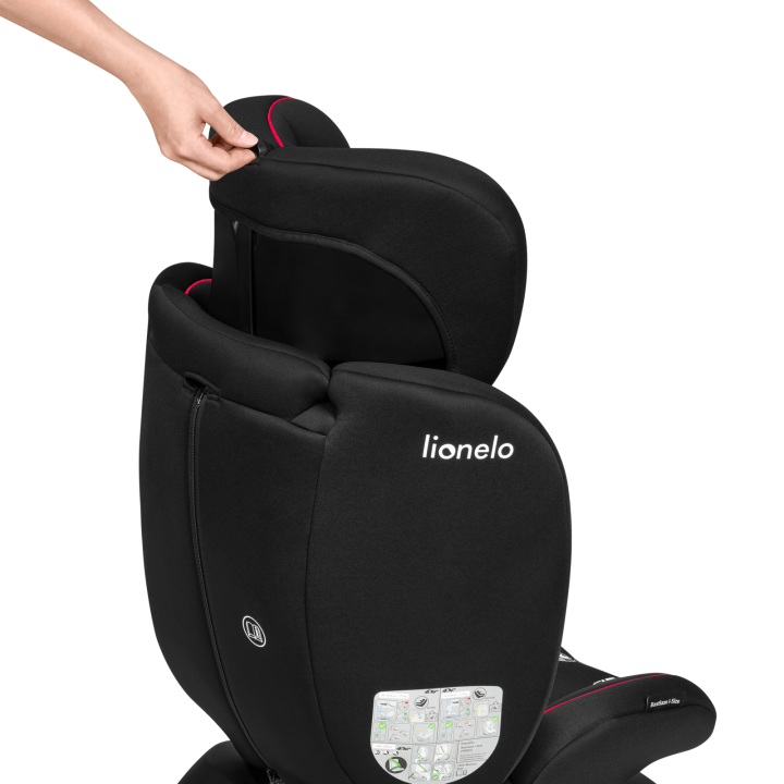 Lionelo Bastiaan i-Size Black Red — Child safety seat