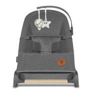 Lionelo June Air Grey Graphite — Bouncer - rocker