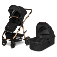 Lionelo Amber 2in1 Black Onyx — Multi-function pram