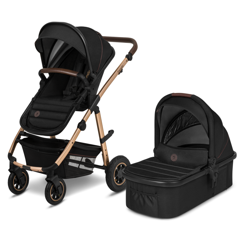 Lionelo Amber 2in1 Black Onyx — Multi-function pram