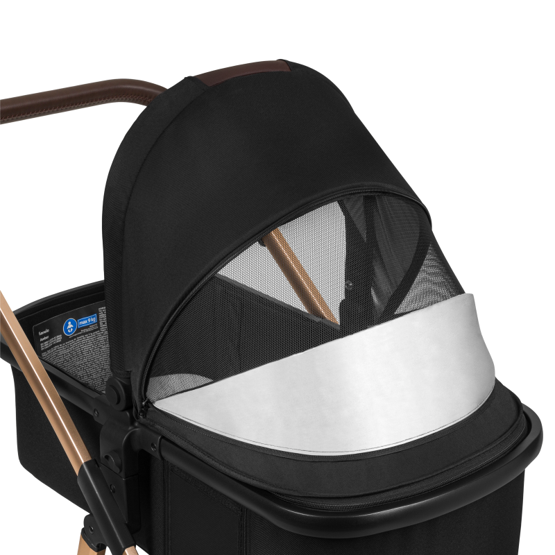 Lionelo Amber 2in1 Black Onyx — Multi-function pram