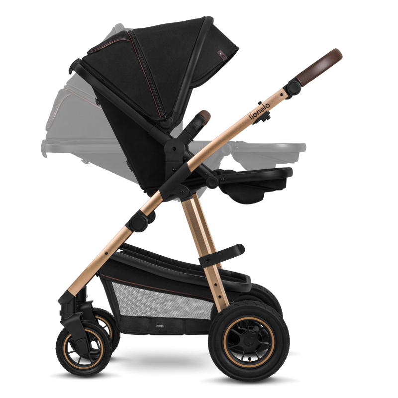 Lionelo Amber 2in1 Black Onyx — Multi-function pram