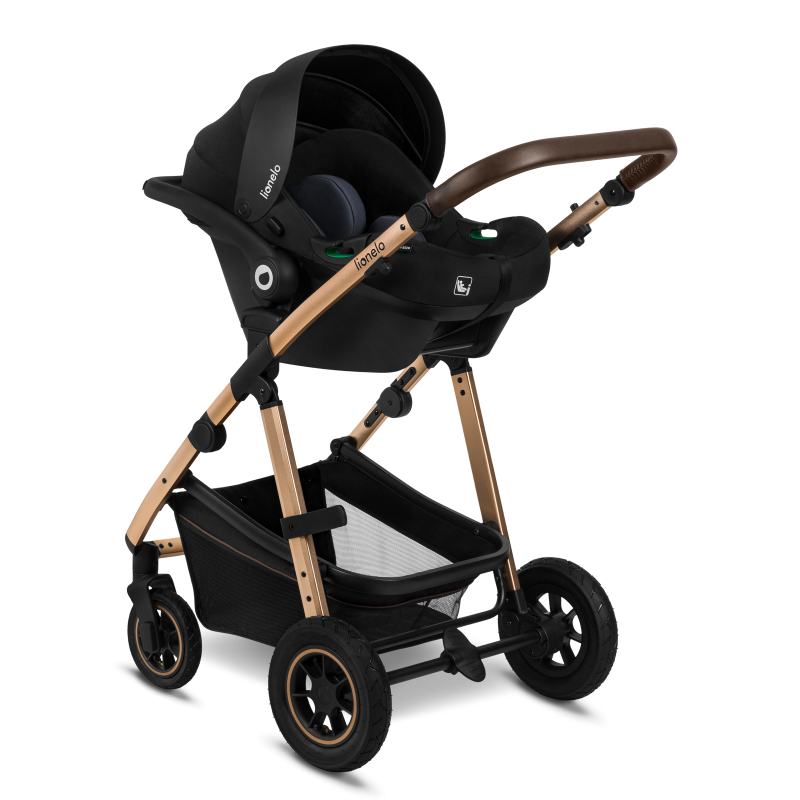 Lionelo Amber 3in1 Black Onyx — Multi-function pram