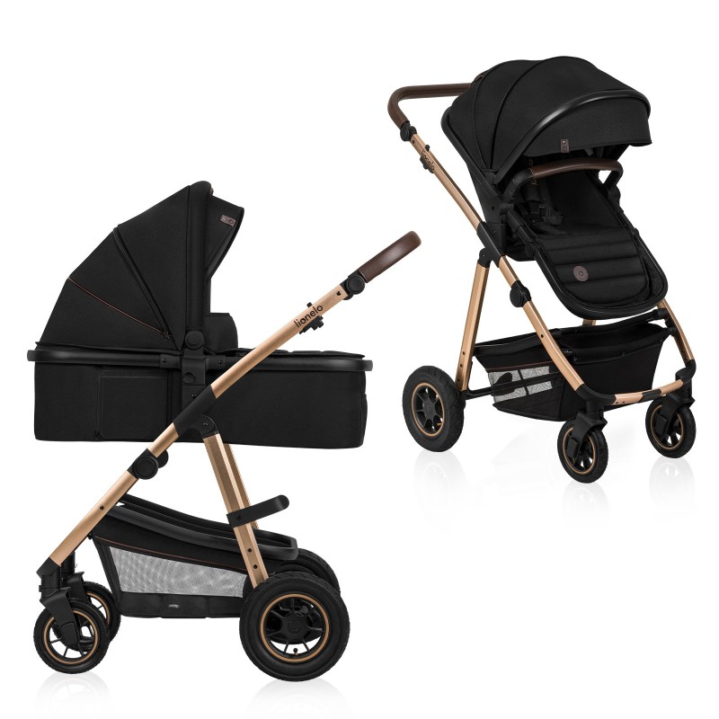 Lionelo Amber 2in1 Black Onyx — Multi-function pram