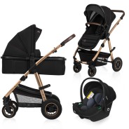 Lionelo Amber 3in1 Black Onyx — Multi-function pram