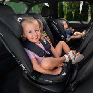 Lionelo Bastiaan RWF i-Size Black Carbon — child safety seat