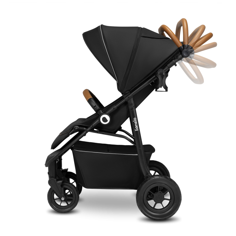 Lionelo Natt Black Onyx — Stroller