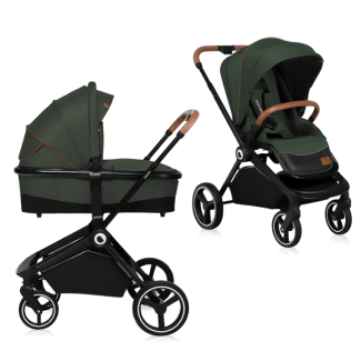 Lionelo Mika 2in1 Green Forest — Multi-function pram
