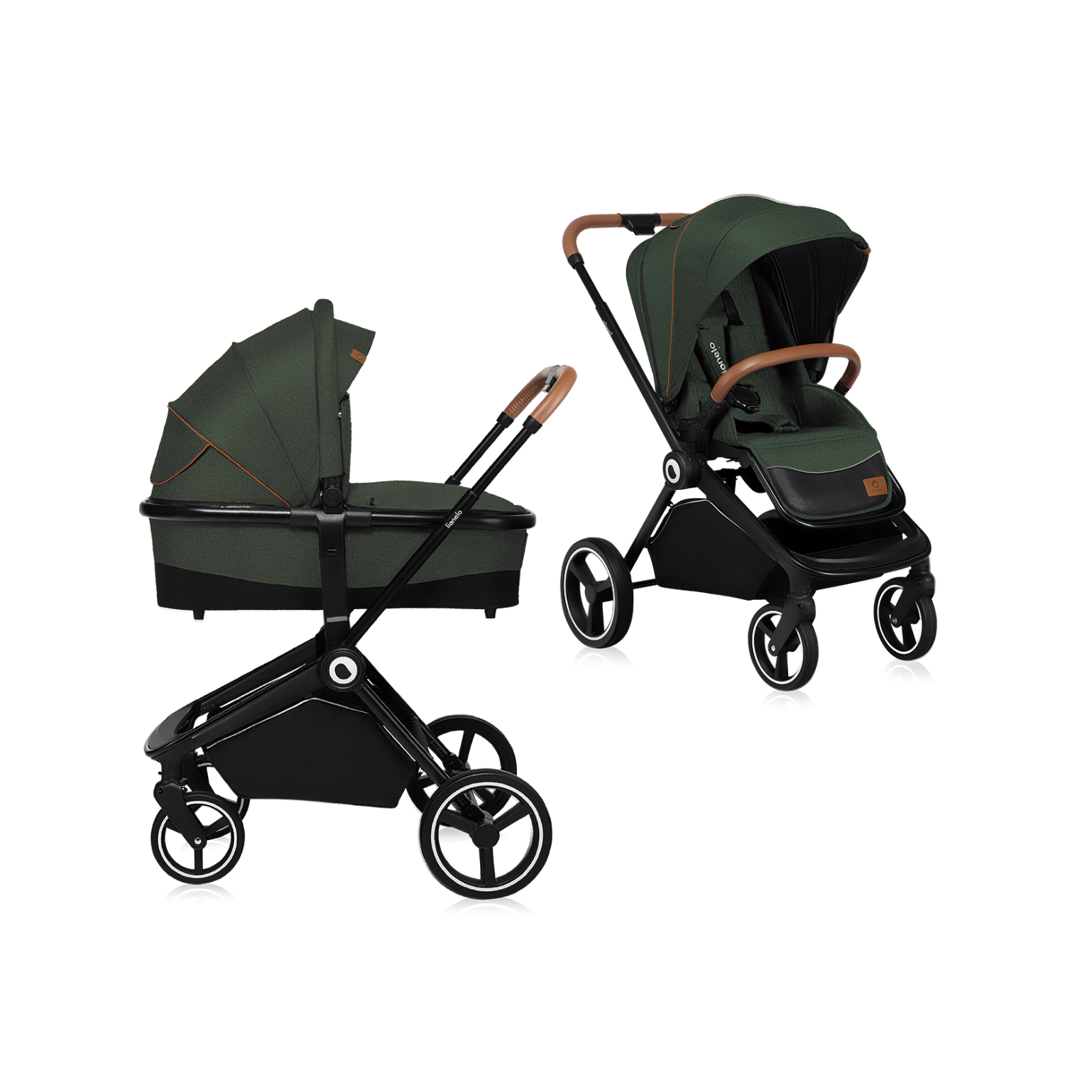 Lionelo Mika 2in1 Blue Navy — multi-function pram 2 in 1