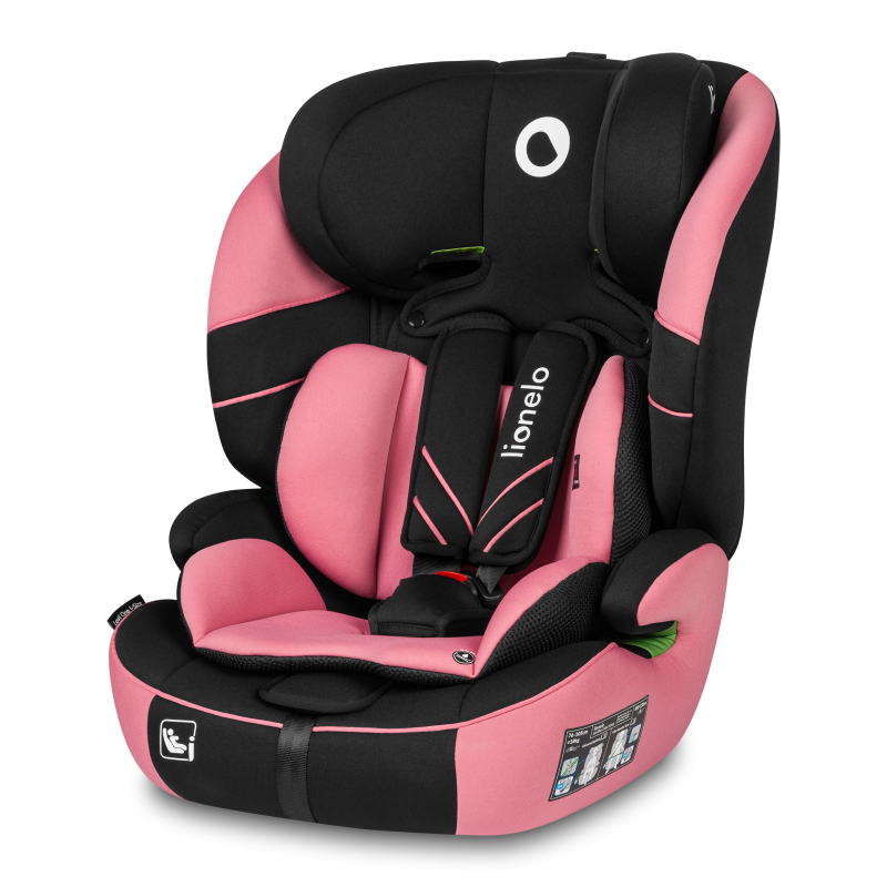 Pink and grey car seat best sale