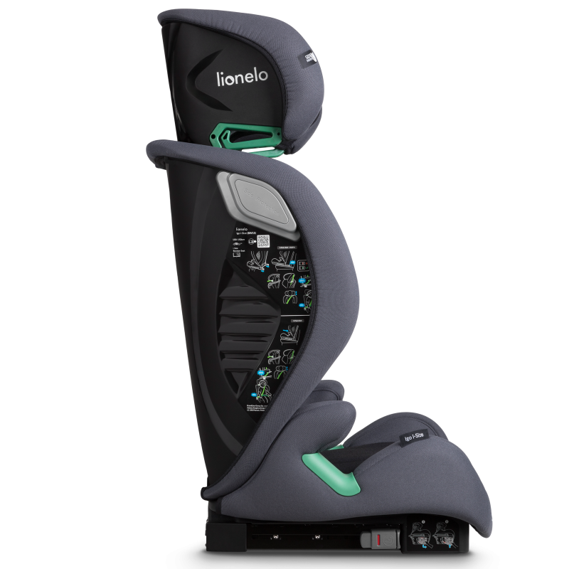 Lionelo Igo i-Size Grey Graphite — Child safety seat